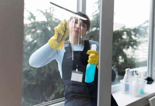 Nettoyage de vitres intérieures et extérieures à Bouyon